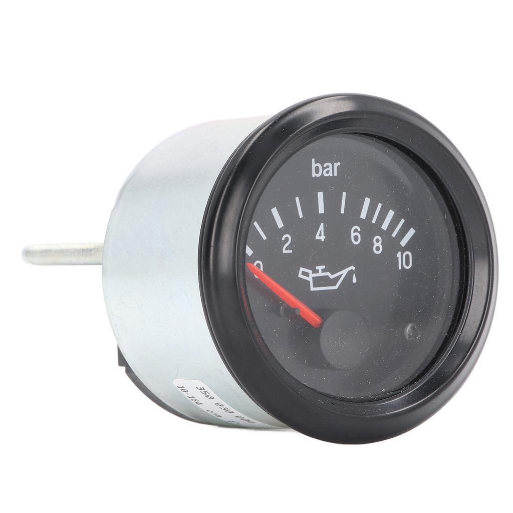 52mm Oil Pressure Gauge LED Backlight Pointer Type Oil Pressure Meter High Accuracy Pressure Tester