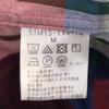 BLACK LABEL CRESTBRIDGE Check Pattern Long Sleeve Shirt M Red Men's Used
