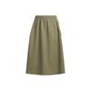 Neo August Skirt Striped Pocket Splicing Tennis Sports Long Skirt Women Skirts Green H18602