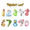 Plüschtier Kuschelgeschenk Für Baby Kinder Alphabet Lore Zahlenblöcke
