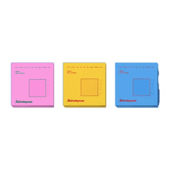 TWICE 1st Album Twicetagram