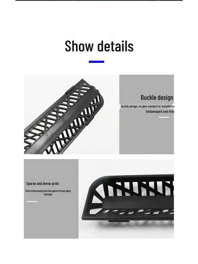 Rear Air Conditioning Vent Cover for Tesla Model Y/3/YL - Interior Decorative Accessory