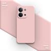 Original Soft Phone Case for Redmi 15C 15R 4G 5G 171mm 173mm Square Cute Liquid Silicone Simple Lens Protection Back Cover Funda