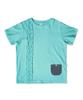 ESCAPEFROM [Escf X Hot Today] Frill Pocket Detail Standard Fit Short Sleeve T-Shirt Mint