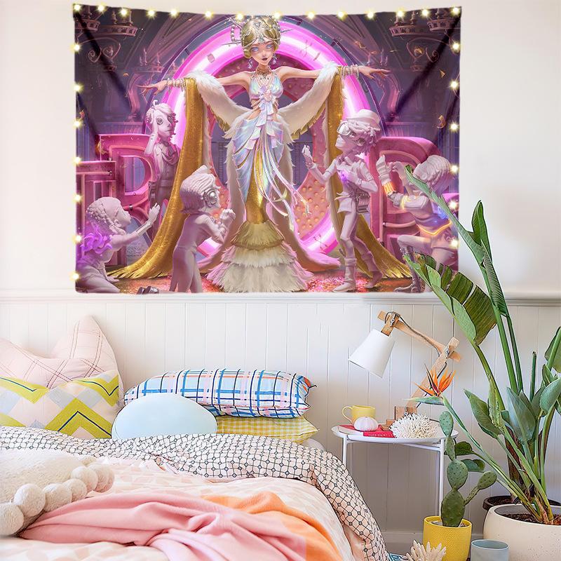 Digital Printing Background Cloth Anime Game Fifth Personality Hanging Blanket Wall Cloth Dormitory Bed Head Decoration Cloth
