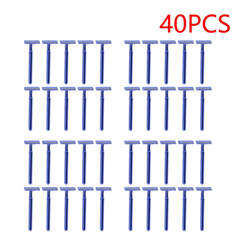 

Одноразовые портативные бритвы с двойным лезвием, многофункциональный инструмент для ванной, бритва, одноразовая, для бритья усов, для удаления волос на лице и теле