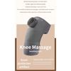 Rechargeable Knee Massager with Heat - Ideal for Post-Work, Sedentary Lifestyle, and Relaxation, Battery-Powered, Polyester Material, Knee
