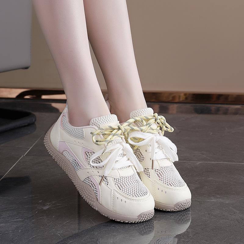 

Новые дышащие кроссовки для фитнеса с увеличением роста, легкие, с поддержкой свода стопы, повседневные, для тренировок - Амортизирующие, нескользящие, удобные, уличные, на плоской подошве 40 жёлтый