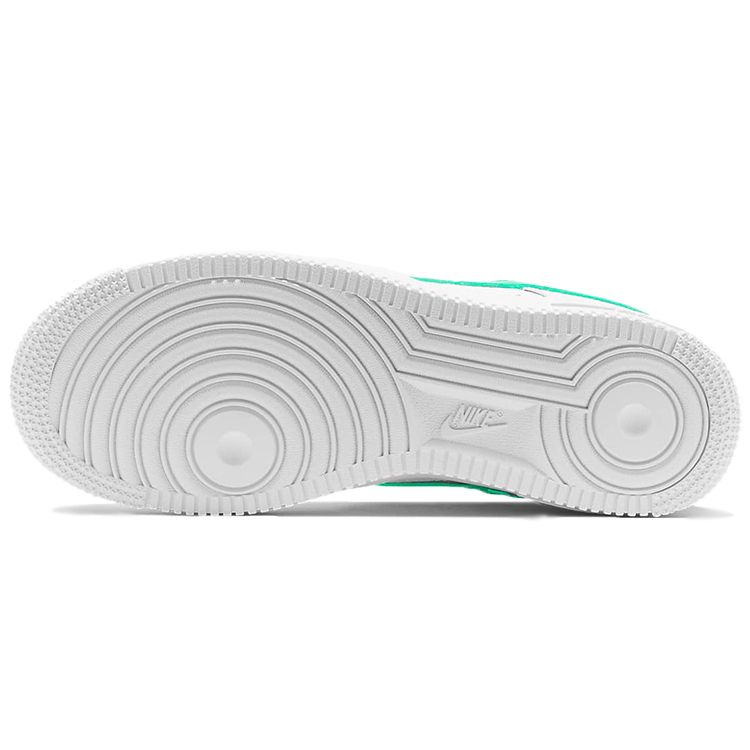 Nike Air Force 1 07 Białe Zielony Blask Damskie Trampki Jasny Kość 315115-164