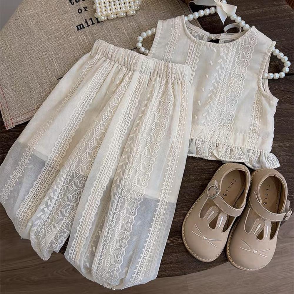 Girls' Clothing Fashionable Set, Stylish Summer Pants, Girls' Baby Girls' Summer Clothes, Children's Summer Clothes