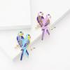 Personality Fashion Cute Two Parrot Brooches for Women Unisex Bird Pins Available Office Party Accessories Gifts