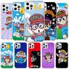 Dr Slump Arale Anime Cover Phone Case For iPhone 16 17 Air 15 14 Pro Max 16E Phone Case 13 Mini 12 11 7 SE 8 Print Pattern Fit C