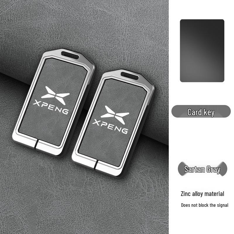 

XPeng Card Key Case MONA M03: Premium Protective Metal Shell with Chain Lock for P7 and G9 Keys
