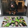 Demon Slayer Floor Mat Nordic Style Home Doormat Bathroom-Toilet Mats Bedroom el Decor Mat
