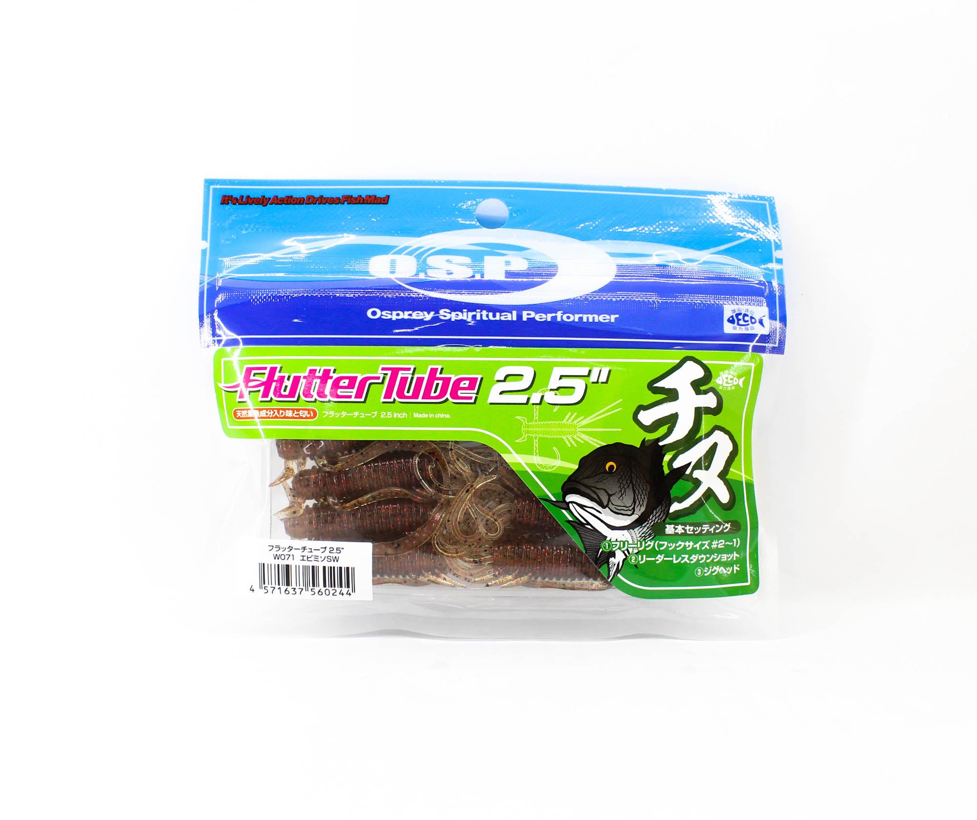 

OSP Soft Lure Flutter Tube 2.5 Inches W-071 (0244)