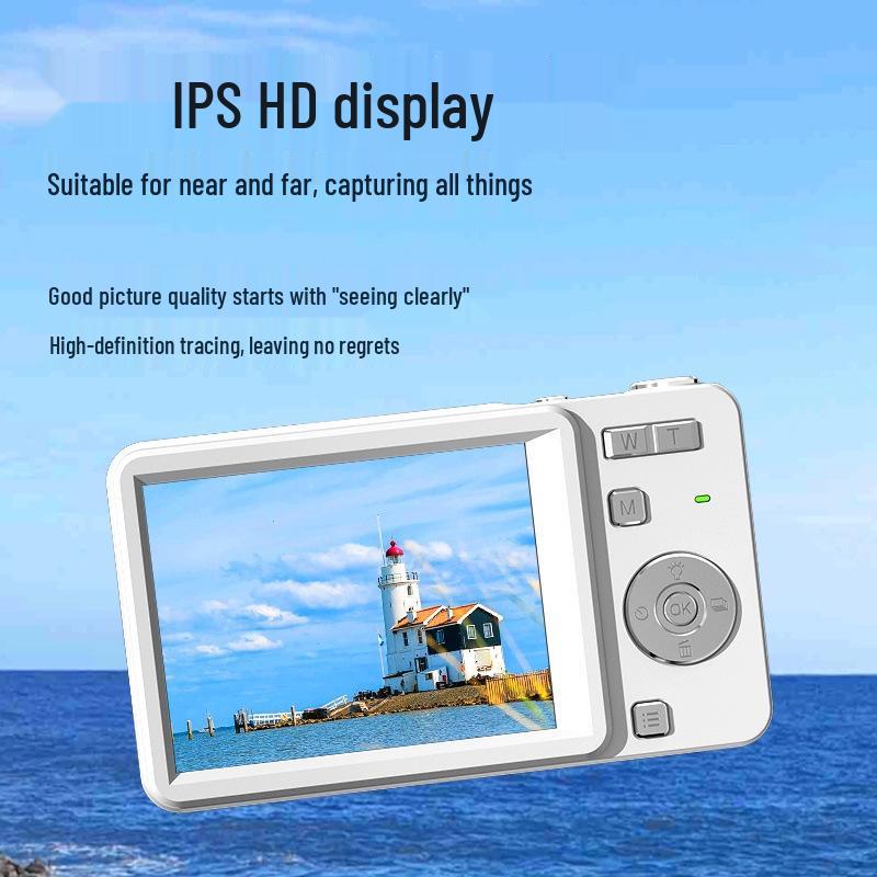 Neue Digitalkamera mit 2,8-Zoll-HD-Display und Videoaufnahme mit Schiebefach
