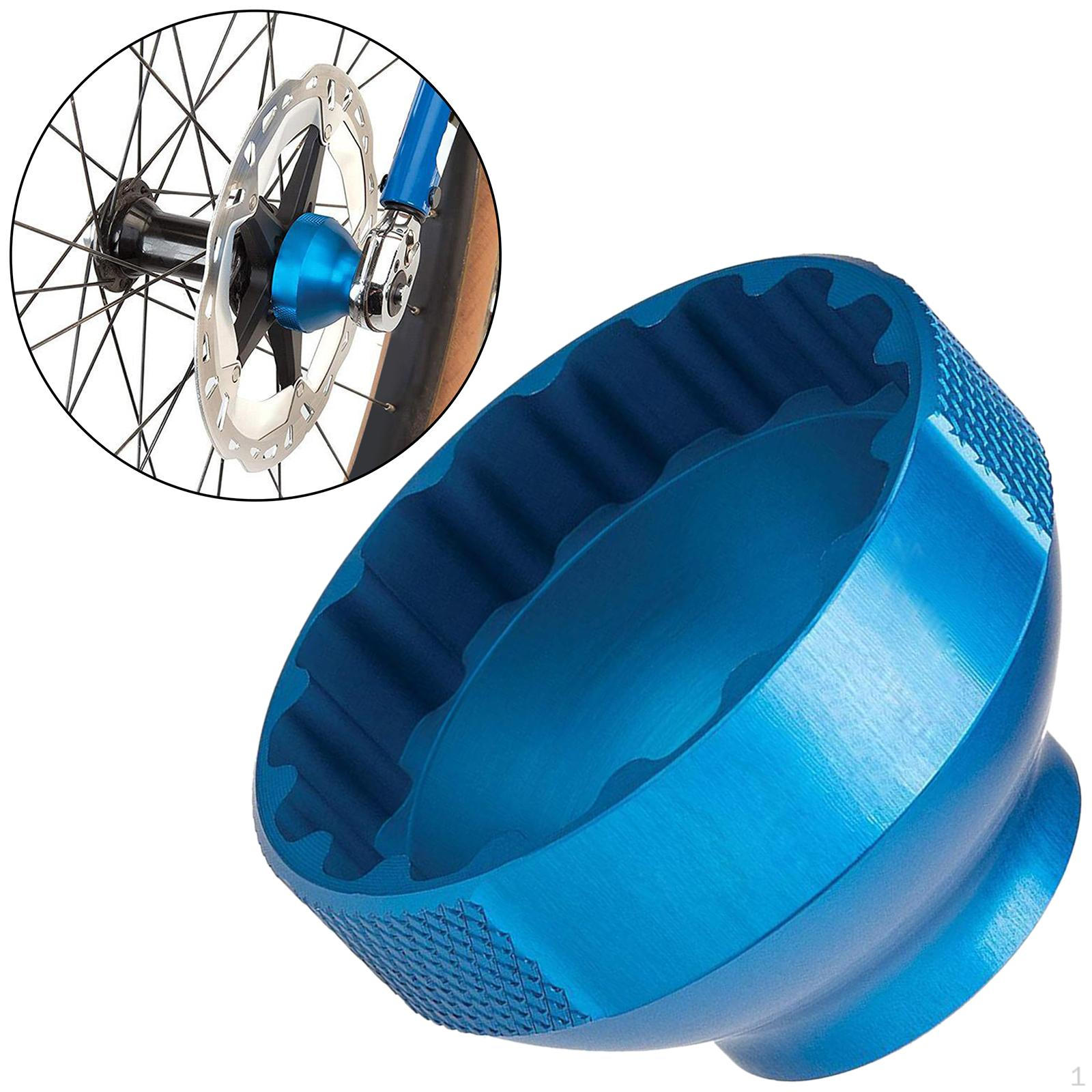 

Bbt-69.2 16-Notch Supplies Blue Aluminum Removal Bottom Bracket Tool