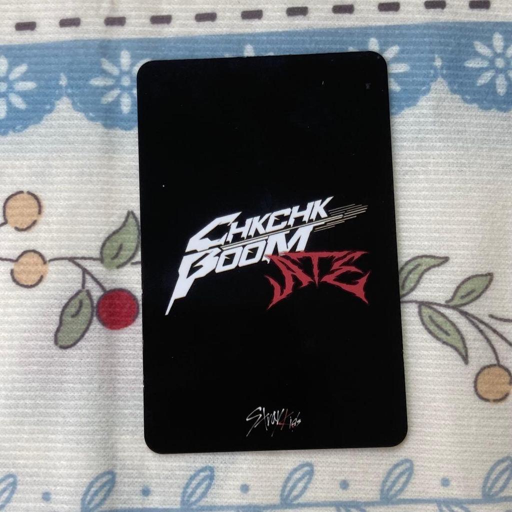 [USED] Stray Kids Reno Chk Chk Boom ATE Sanok Trading Card