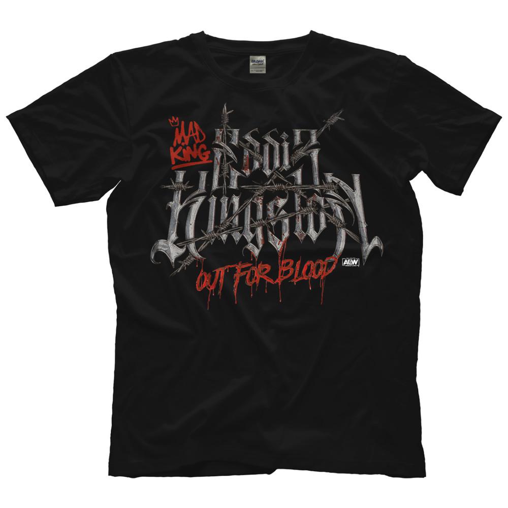 Eddie Kingston  Out For Blood AEW Official TShirt Unisex T-Shirt XXXL