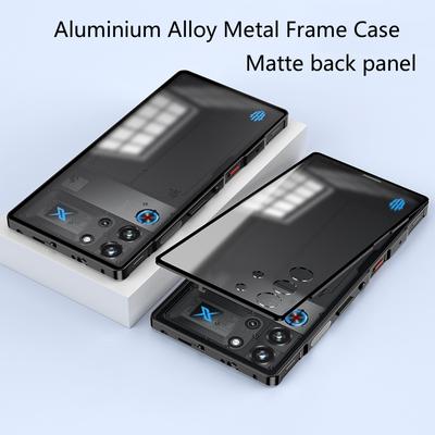 For Red Magic 10 Pro Plus Aluminium Alloy Metal Frame Bumper + Tempered Glass Cover For Nubia RedMagic 10 Pro + 5G Shockproof Hard Case