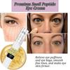 Crema Occhi con Peptidi di Lumaca, Cura Occhi con Massaggio Roller, Riduce Gonfiore & Linee Sottili, Rassoda & Tonifica la Pelle Sotto gli Occhi
