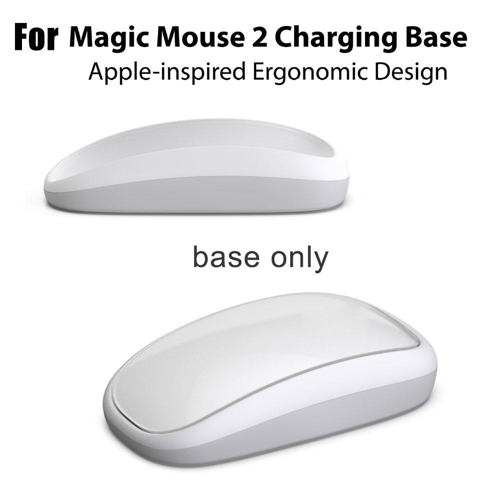 1pc Mouse Base For Apple Magic Mouse 2 Charging Base Ergonomic for magsafe Wireless Charging Pad Shell Increase Height New