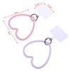 Anti Losing Mobile Phone Case Bracelet Bracelet Key Chain Phone Case Patch Love Heart Pendant
