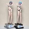 31CM NEW Rei Ayanami Ling Ayanami Gk Figure Short Hair Anime Girl Statue Desktop Ornament Toy Decor For Anime Fans