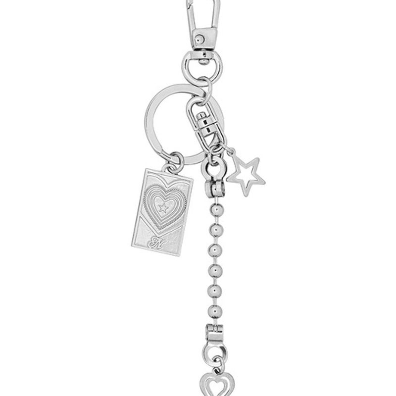 

nff star in heart key ring ONE