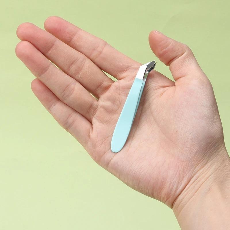 Kleine Nagel-Nagelhautschere Pinzette Mini-Nagelknipser Schneider Trimmer für Finger- & Zehen-Hornhautentfernung Pediküre Nagelkunst-Werkzeuge