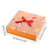DIY Adventskalender Weihnachts-Countdown-Kalender mit 24 Papp-Schatzkästchen Xmas Leerer Countdown-Kalender