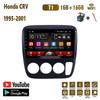 9" Android Car Stereo Radio For Honda CRV 1995-2001 Car Multimedia Player DVD Speakers Head Unit Audio WIFI 1+16GB