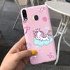 Cute Cartoon Cover For Samsung Galaxy M20 Phone Case For Samsung M20 2019 Soft Cover for Samsung Galaxy M20 M 20 SM-M205F Bumper