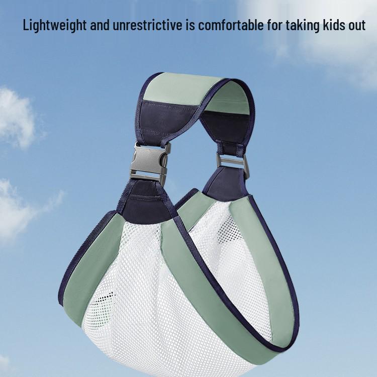 Hands-Free Infant Sling Carrier with Waist Stool for Newborns