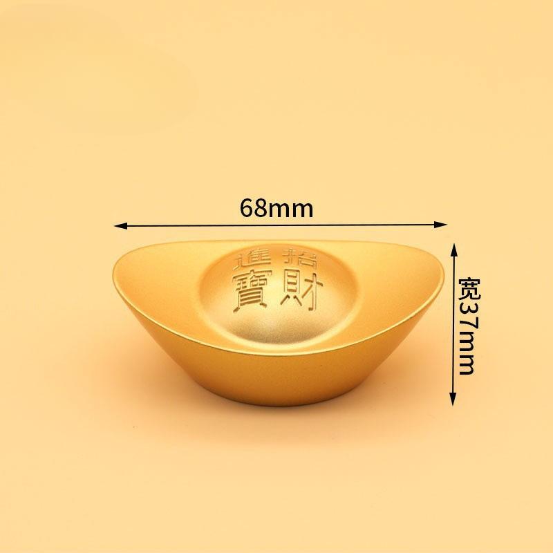 

Слитки сплава Имитация золота Антиквариат Привлечение богатства Украшения для рабочего стола Украшения для гостиной Подарки на открытие и новоселье