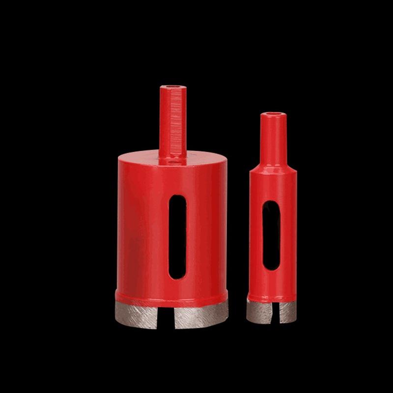Vacuum Diamond Brazed Drilling Core Bits Diamond Height Hole Saw Drill Bits