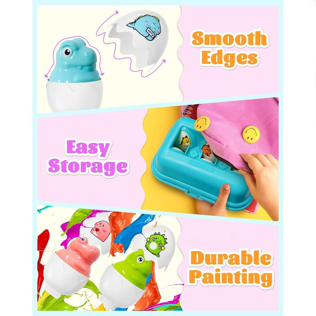 Dinosaur Egg Toy for Toddlers ,Montessori Sensory Early Educational Learning Shape Matching & Sorting Games Fine Motor Toys