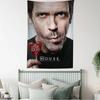 House Md Tv Printed Large Wall Tapestry Art Science Fiction Room Home Decor Decor Blanket