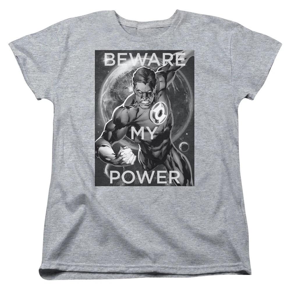 Green Lantern  Power  Women s T-Shirt S