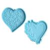 2Pcs Eye Catching Mold for Butterfly Keychain Epoxy Silicone Mold with Hanging Hole for DIY Keycchain Pendant Accessory