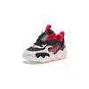 Anta Kids Comfortable Shock Absorbing Wear Resistant Low Top Walking Shoes Baby Shoes Black White Red 312410013-1