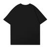 Haut T-shirt à manches courtes imprimé à col rond pour femme