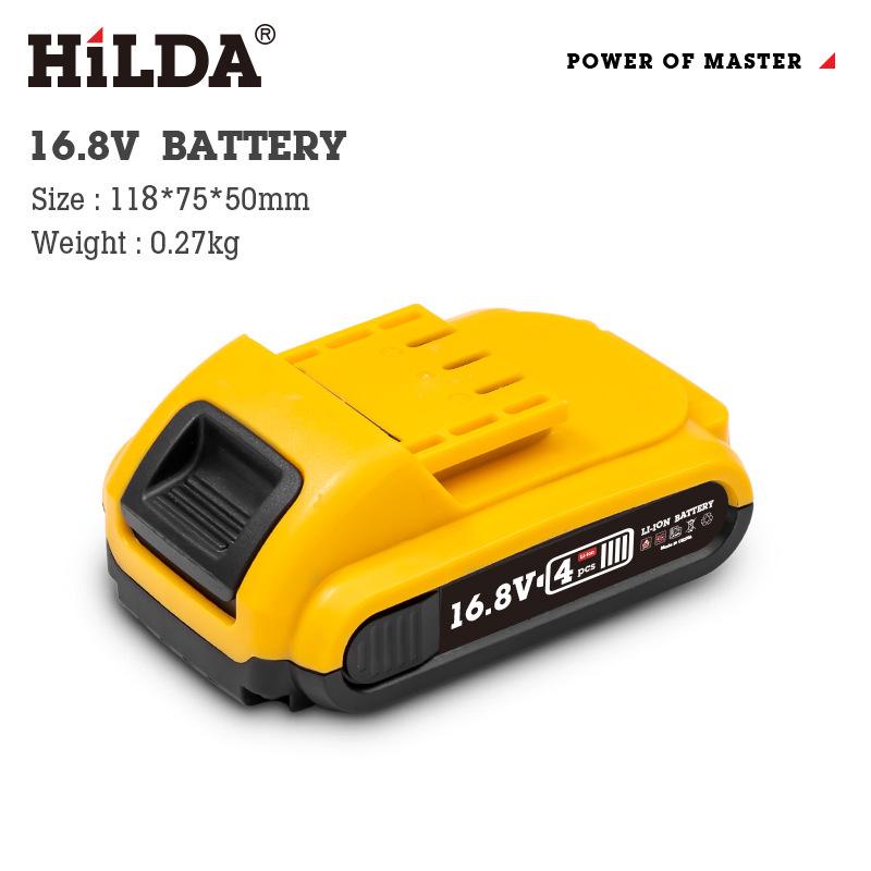 HiLDA Hilda Series Cordless Electric Drill & Screwdriver Set