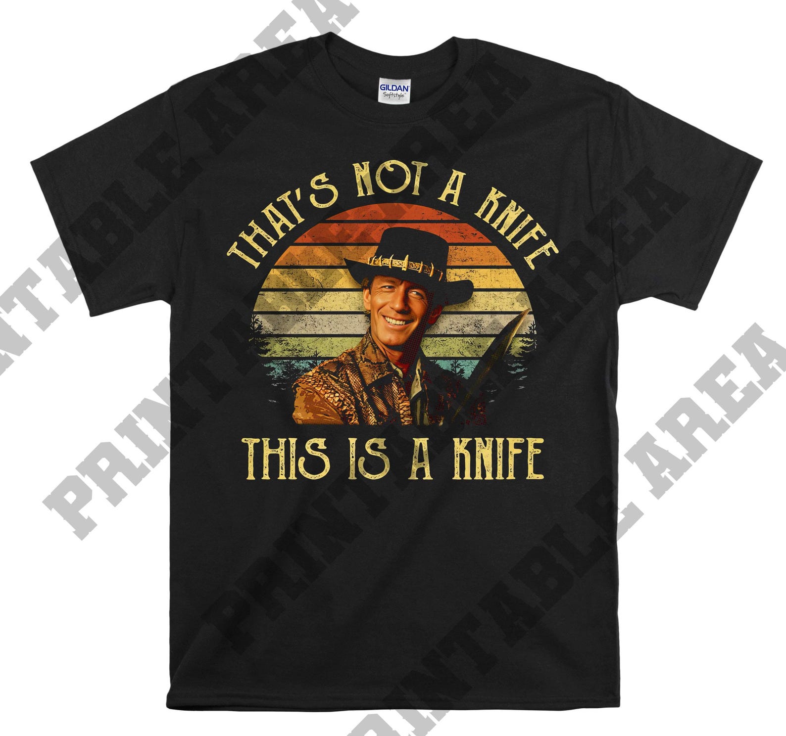 That’s Not A Knife This Is A Knife Vintage Men Unisex T shirt, T shirt, T shirt MO460 S