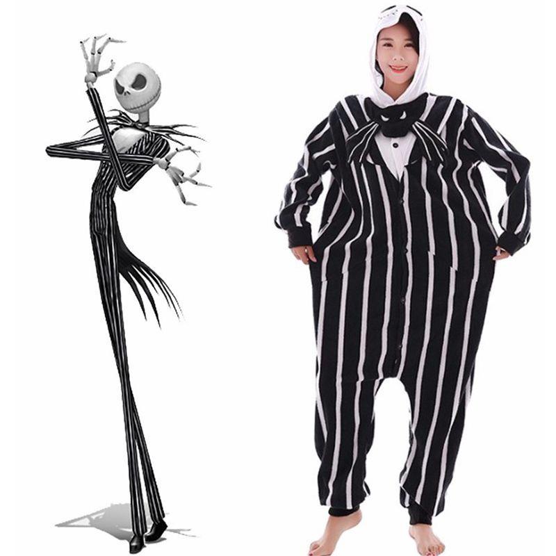 Nightmare Christmas Before Jack Onesie Pajamas Union Suit Jumpsuit Wear Lounge
