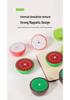 Kids' Wooden Fruit Cutting Toy Set - Educational Role-Play Kitchen Bucket