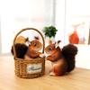20cm Imitation Cute Squirrel Plush Toy Movie Stuffed Animals Cartoon Squirrel Dolls Kids Toys Home Decoration Boys Birthday Gift