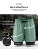 Unisex Quick-Dry Two-Piece Style Summer Sports Shorts for Running and Training