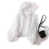 Women’s 2025 Sun Protection Hooded Zipper Jacket: Petite Loose-Fit UV-Resistant Summer Fashion.