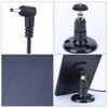 20W 5V Micro USB+Type-C DC3.5x1.35 Uchwyt do montażu na ścianie Panel solarny z kablem ładującym 9.8FT do kamery Ring Stick Up&Spotlight